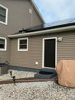 Window Cleaning in Andover, NJ — Gallo Bros job photo