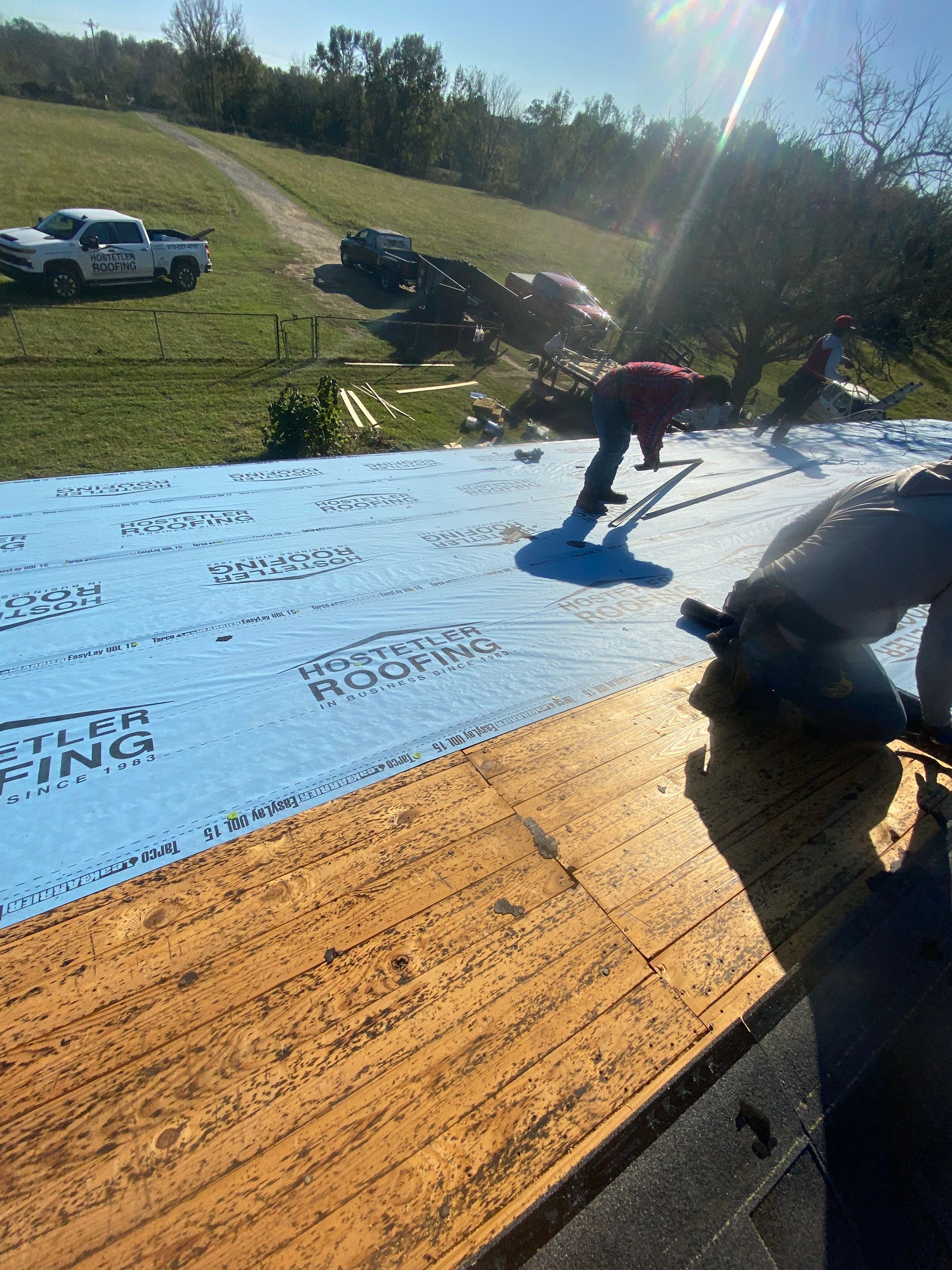 Residential Roofing Repair using Malarkey Vista by Hostetler Roofing