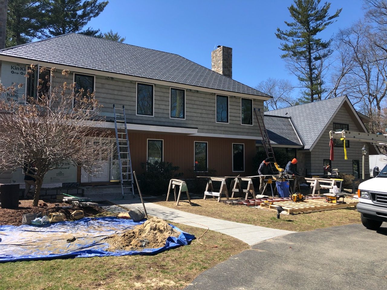Siding in Weston,  MA by UBrothers Construction