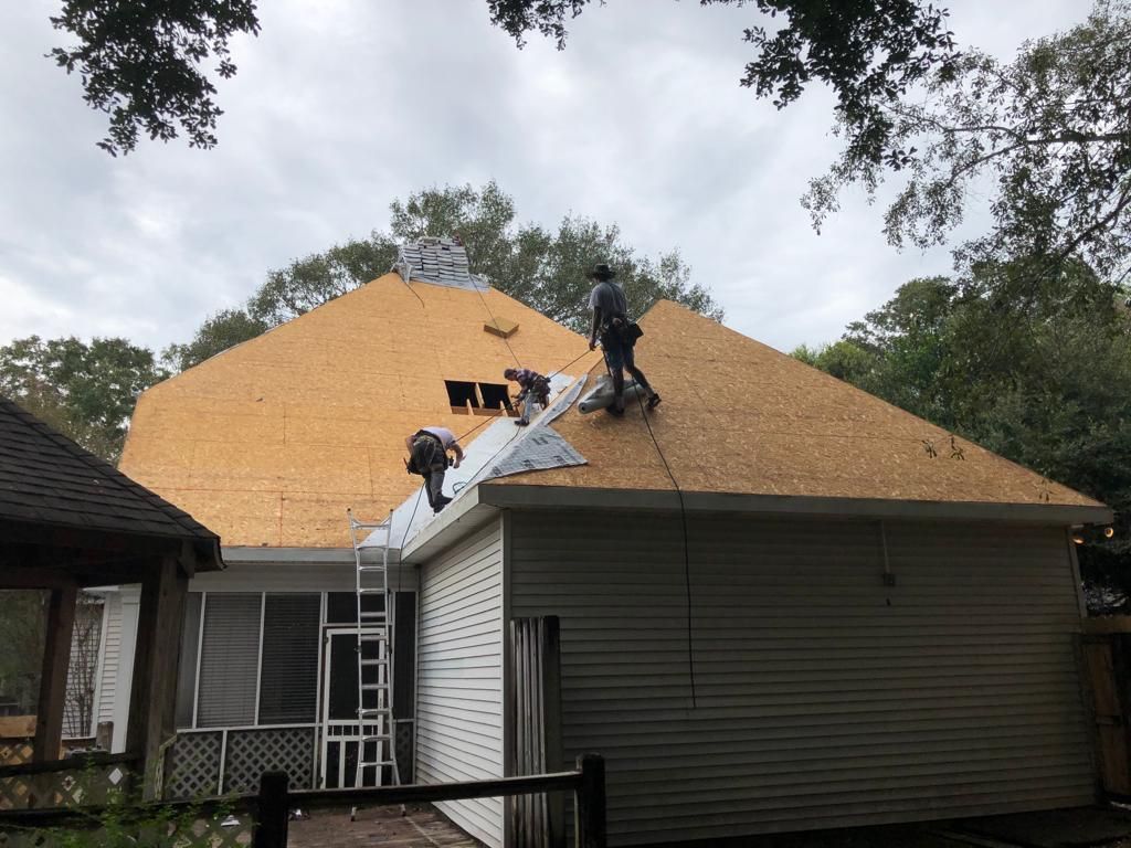 Residential Roofing Installation using Roof Replacement by American Roofing & Construction LLC