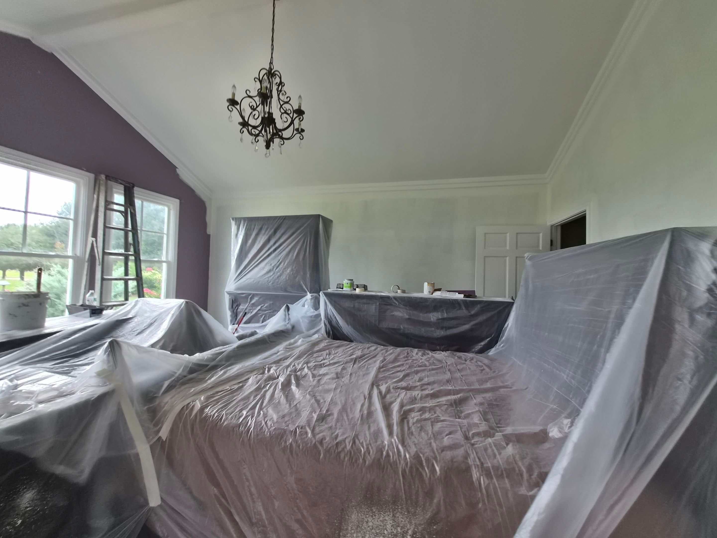 Extensive Interior Repair & Repaint in Tyler TX by Quality Coats Painting