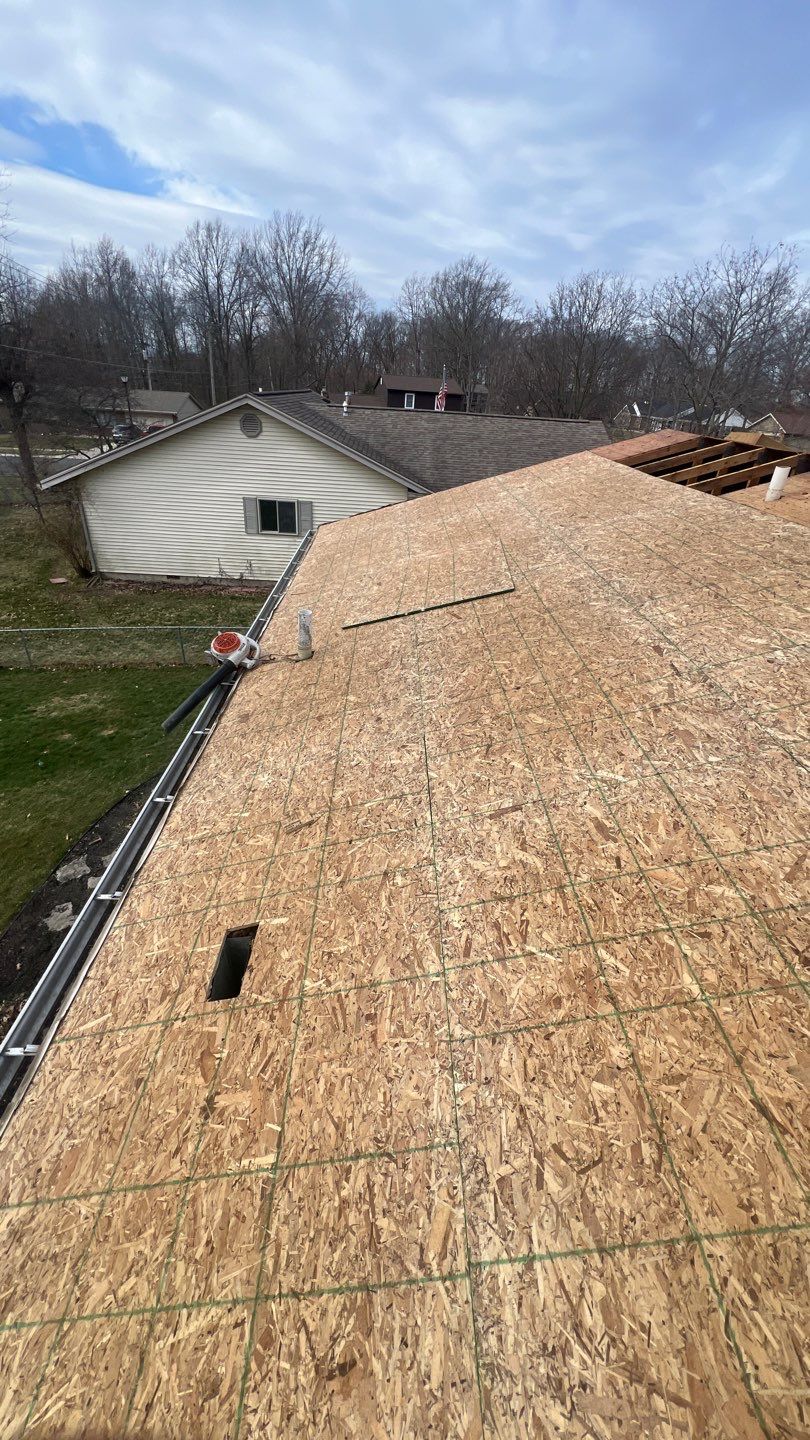 Residential Roofing Installation using GAF Timberline HDZ Charcoal by Nitro Roofing and Construction