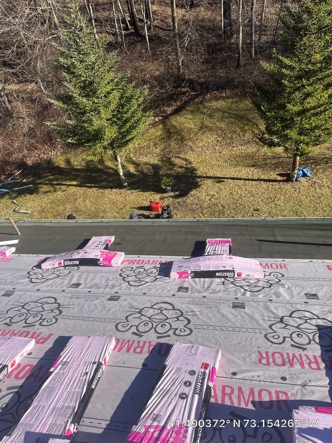 Residential Roofing Installation using Owens Corning TruDefinition - Williamsburg Gray by A Plus Exterior