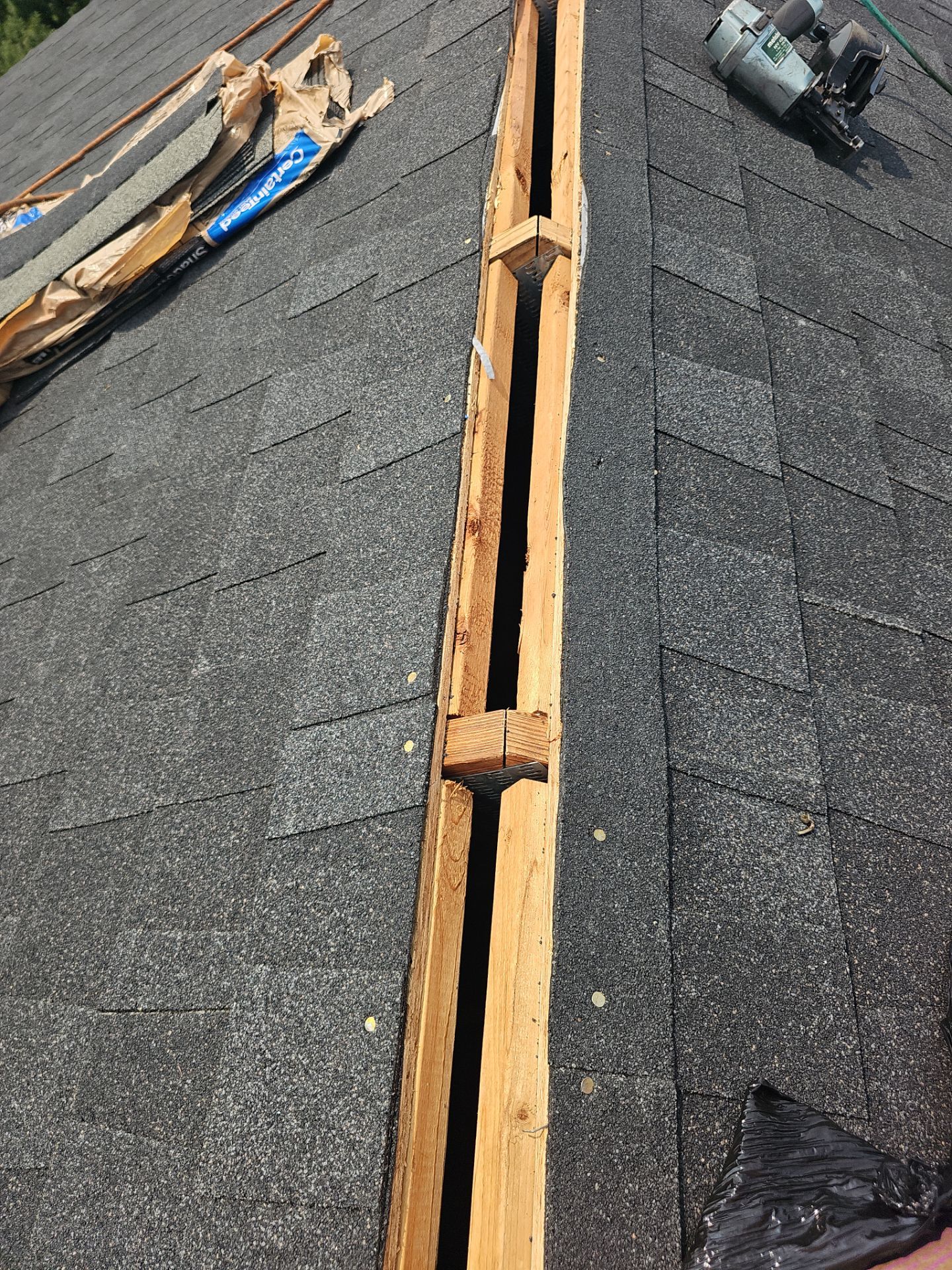 Roof Replacement - Charcoal Black by Winchester Roofing