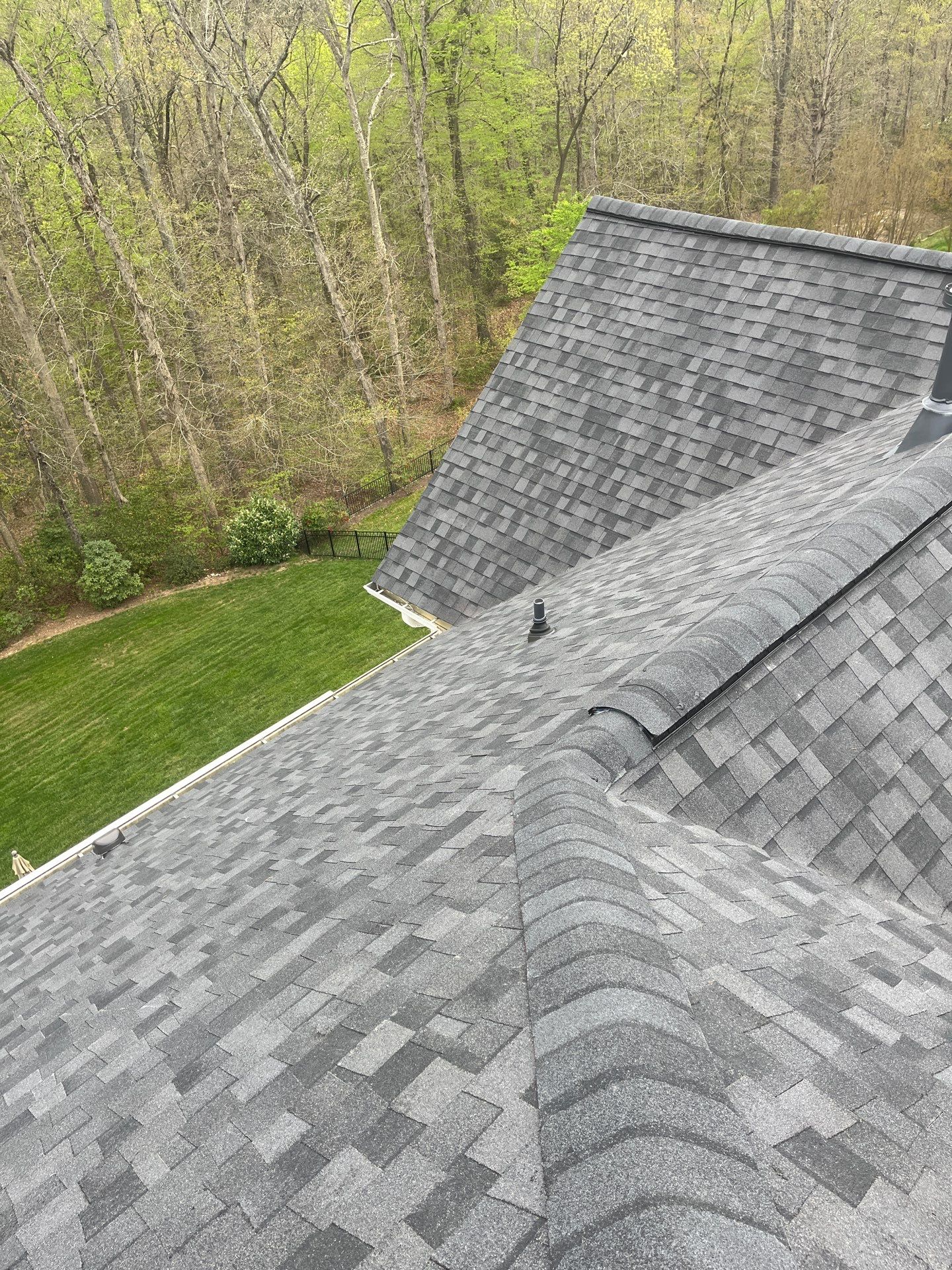 Springfield: CertainTeed Landmark Pro Designer Shingles in Max Def Moire Black by RM Banning, Inc.