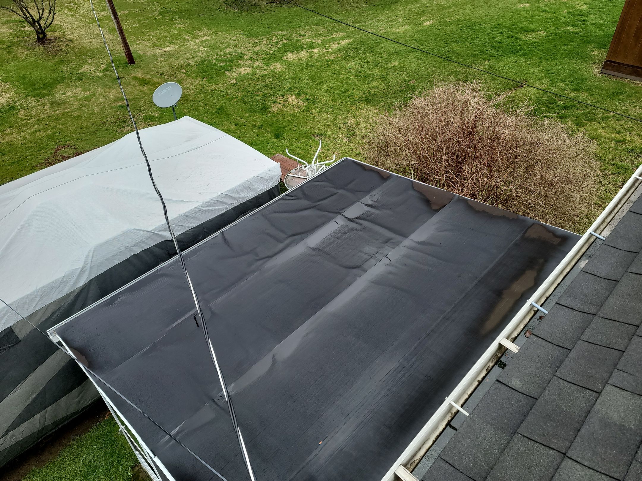 ATLAS PINNACLE COLOR: SUMMER STORM DRIP EDGE: WHITE by Eagle Eye Roofing