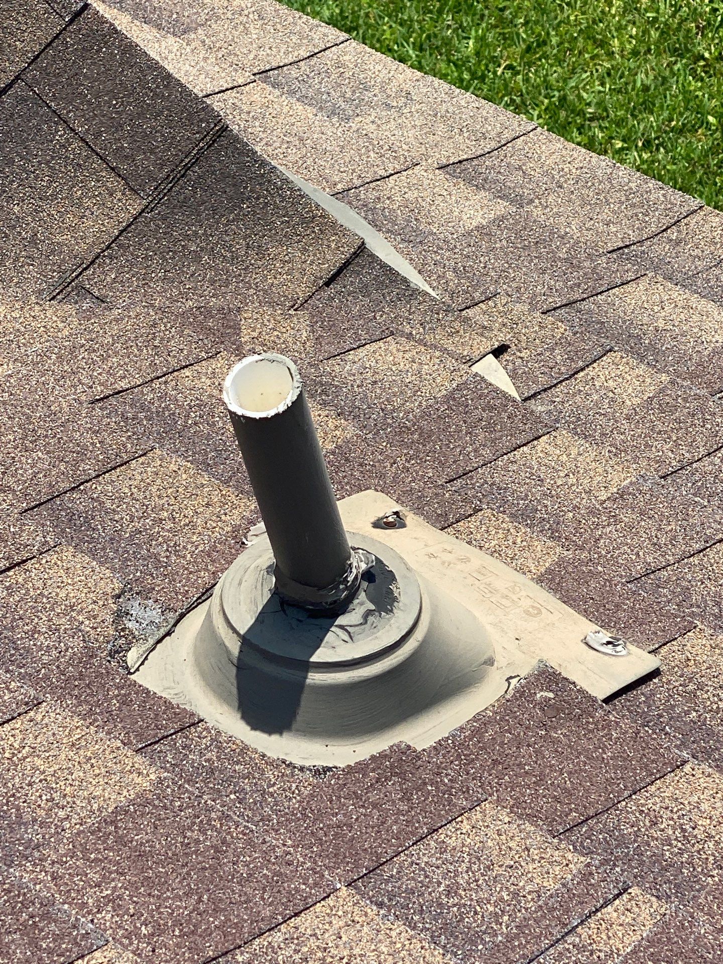 Hail Damage using Owen's Corning Duration (Lifetime) Shingles by Roof Repair Company