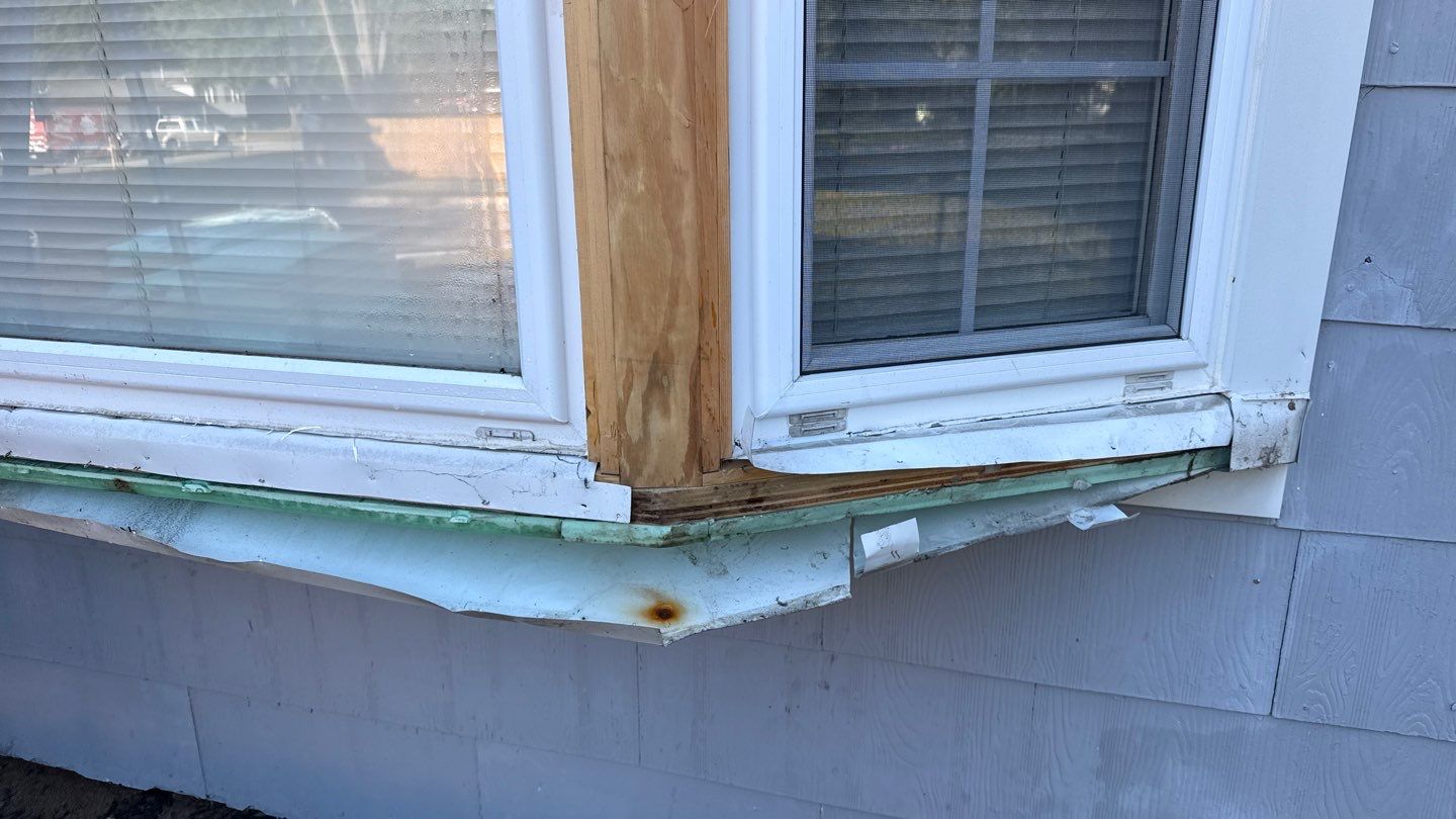 Siding Replacement using Alside D5" Platinum Grey by 180 Contractors