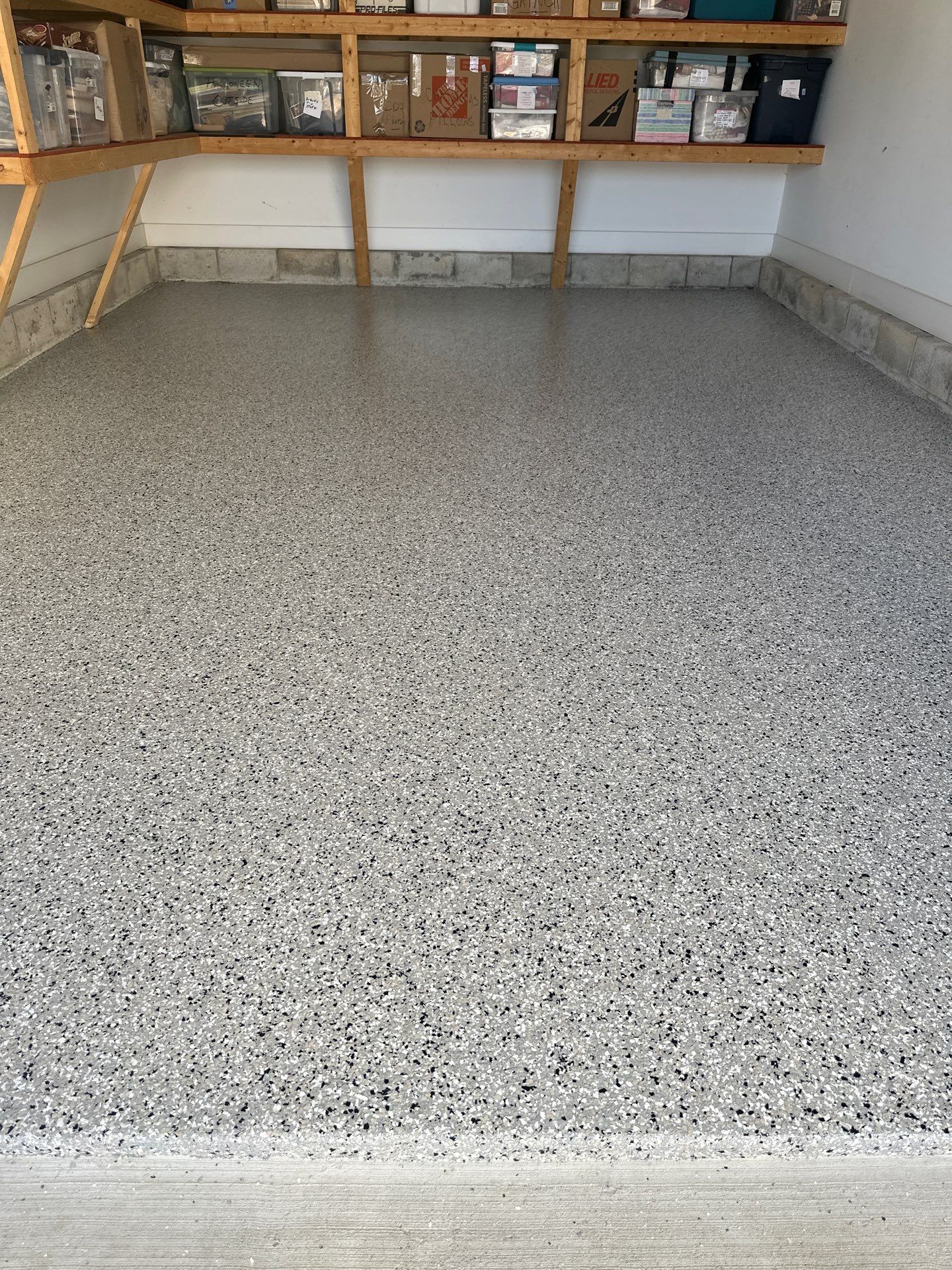 Garage Floor Coating using Cabin Fever by My Garage Floor Guys