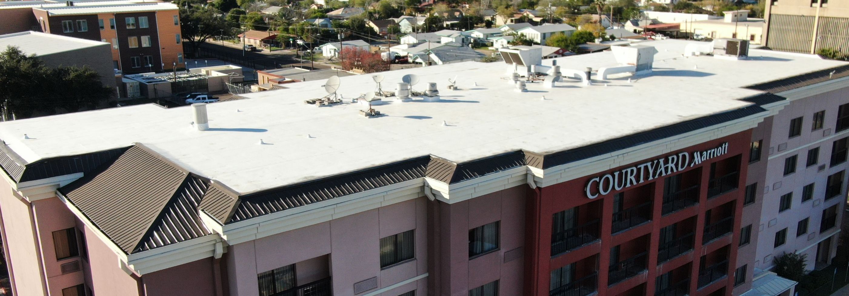 Commercial Roofing Installation using Thermoplastic Polyolefin - GAF by JM Flores Roofing & Construction, Inc