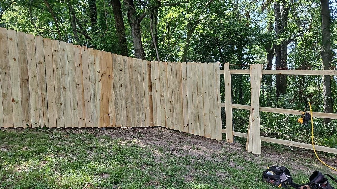 Berry Road - Fence Installation  by Pillar and Pine