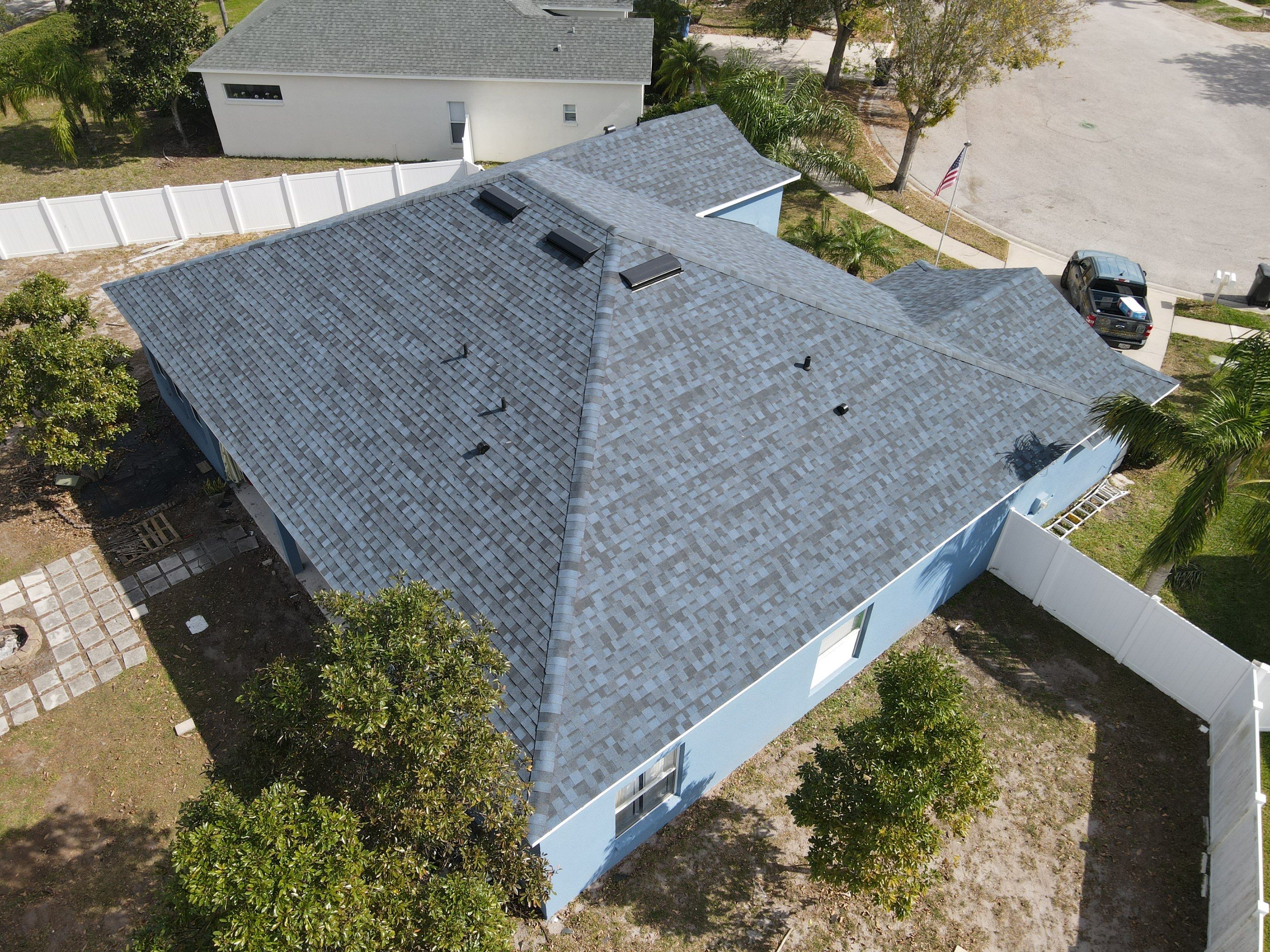 Roof replacement in Riverview, FL. by Steadfast Roofing 