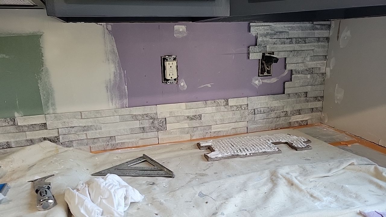 Cabinet Refinishing using Benjamin Moore Command by Spectrum Painting, LLC