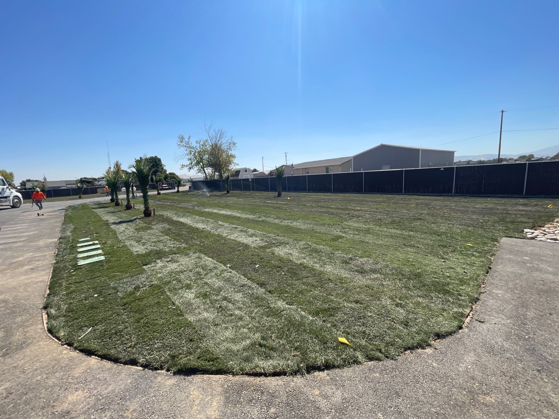 Project in Discovery Bay by A - G Sod Farms