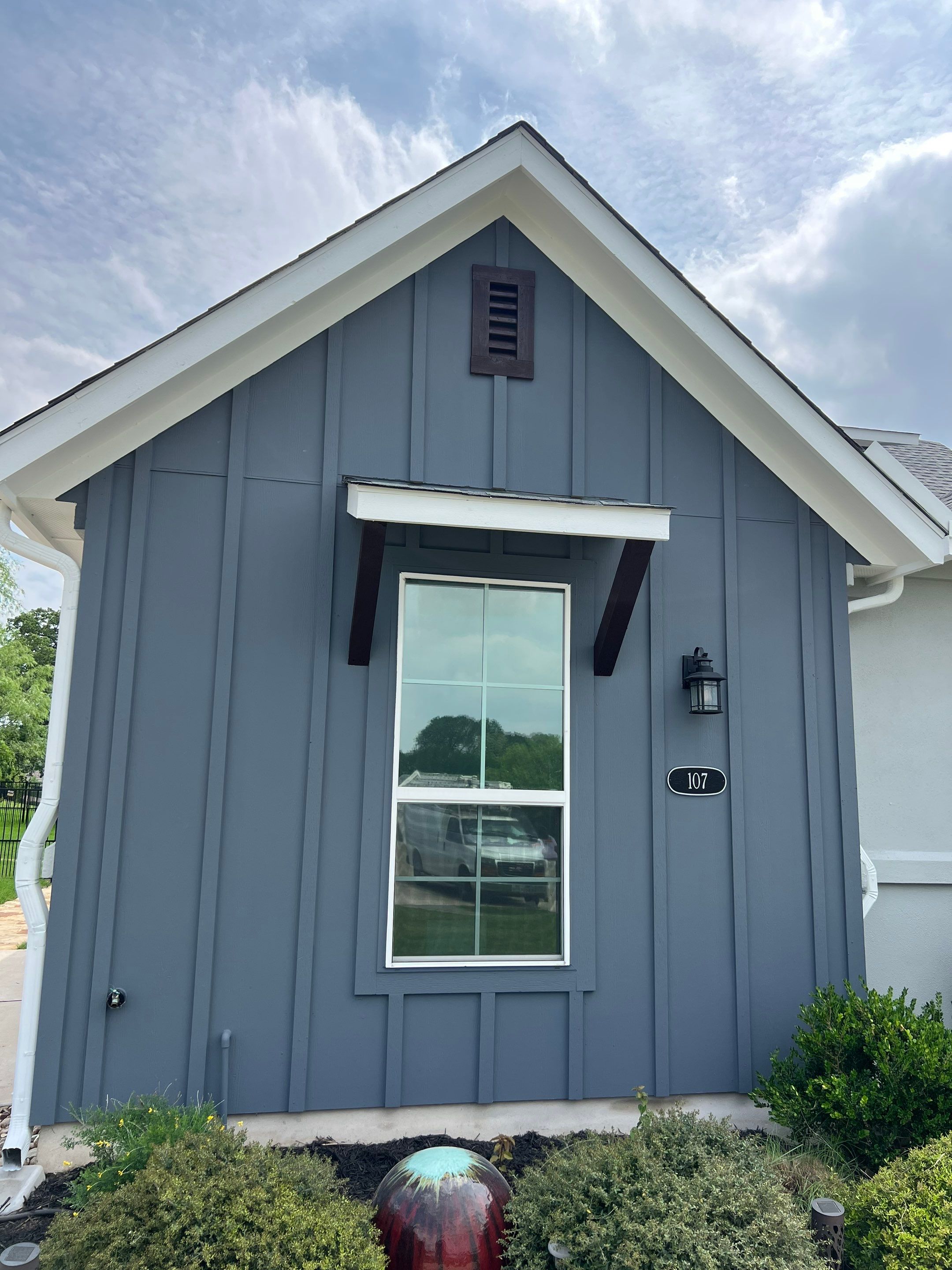 Exterior repaint in Bastrop by AJ’s Painting