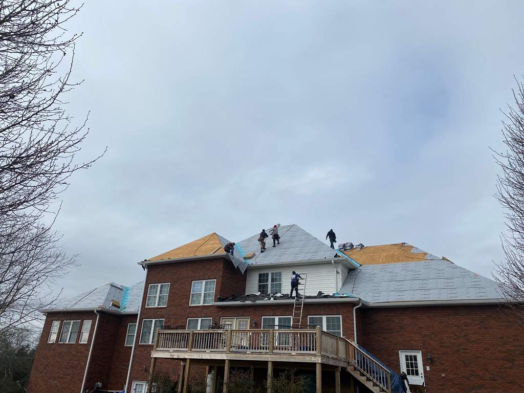 Commercial Roofing Installation using GAF HDZ Roofing System  by Undersun Roofing 