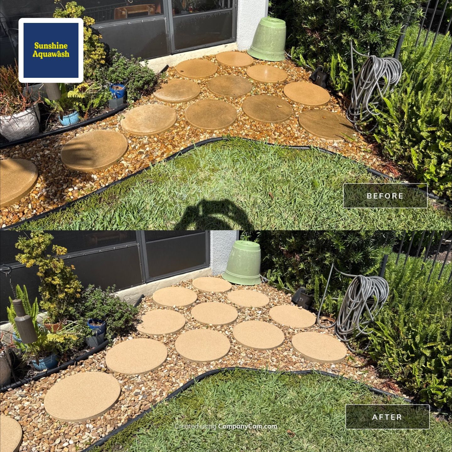 Paver Driveway & Concrete Cleaning | Trevesta Community | Palmetto, FL by Sunshine AquaWash