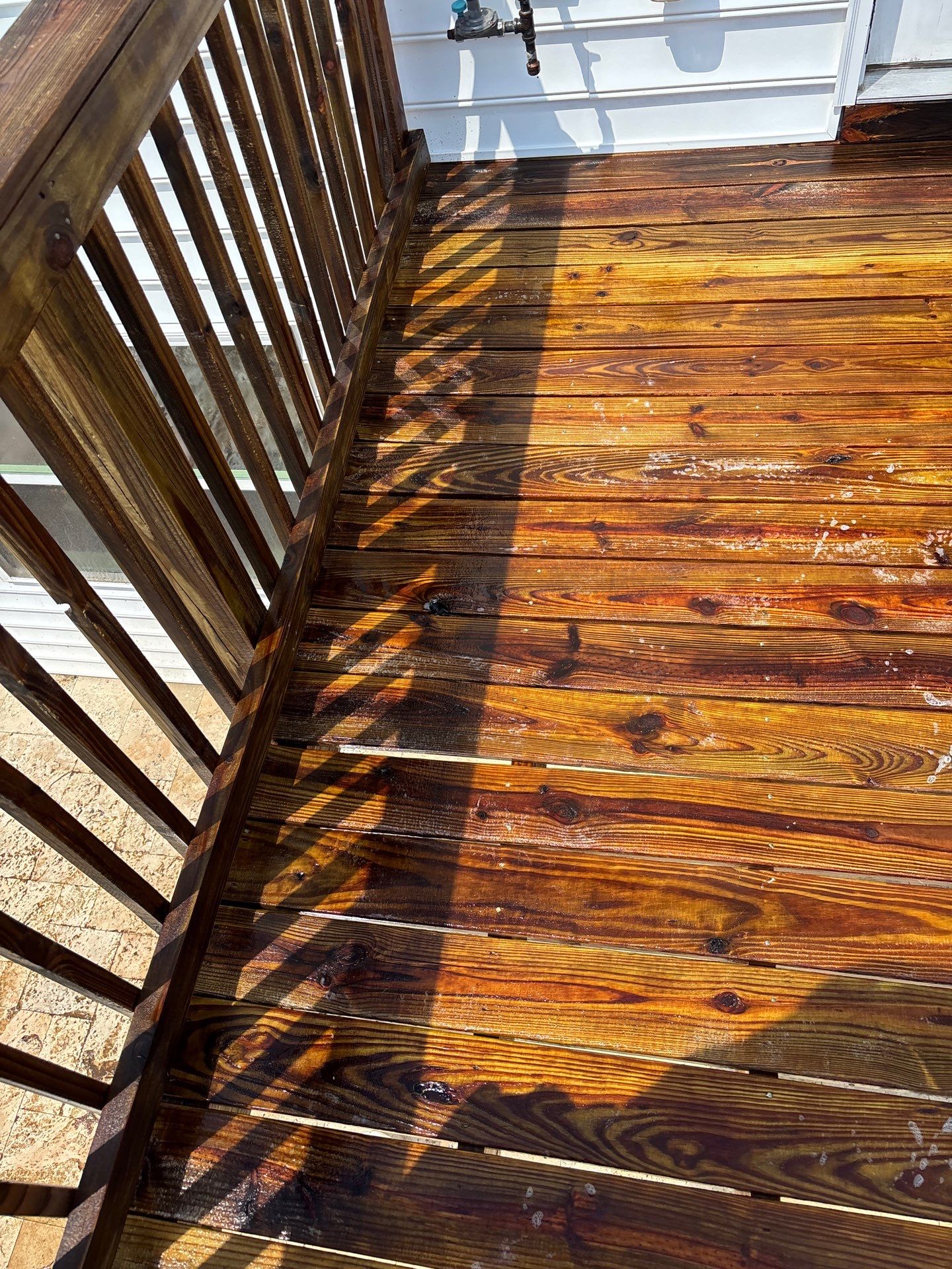 Wood Deck and Pool Pavers using Wood and Concrete Sealant  by DuraSeal