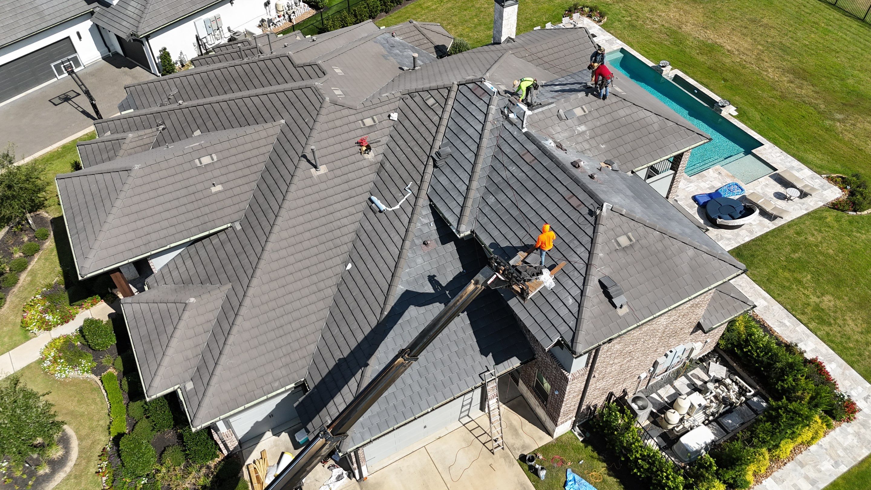 Saxony Tile Repair in Bridgeland! by Core Four Roofing