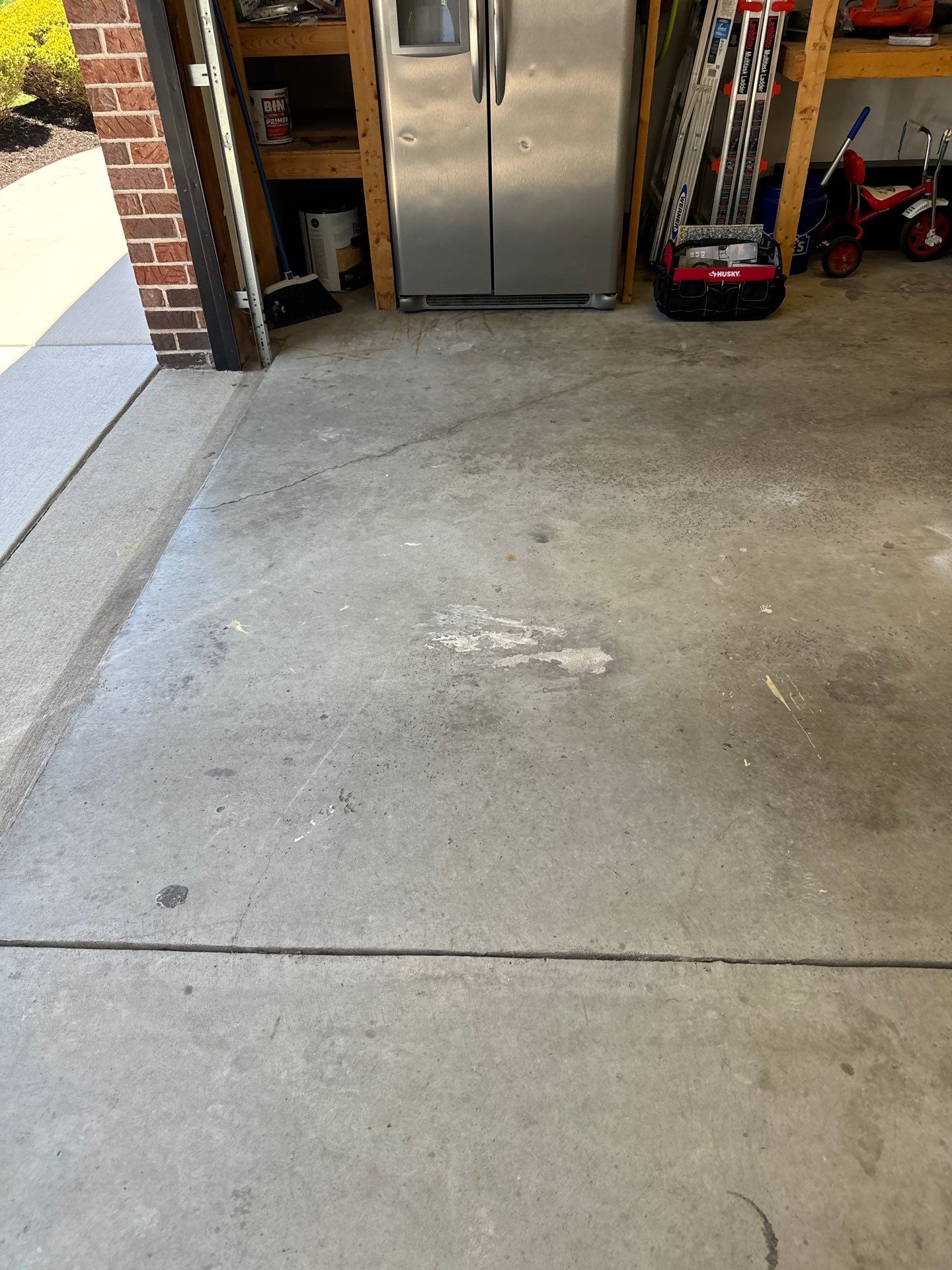 Garage Project in Weirton by Floors in a Day, Inc