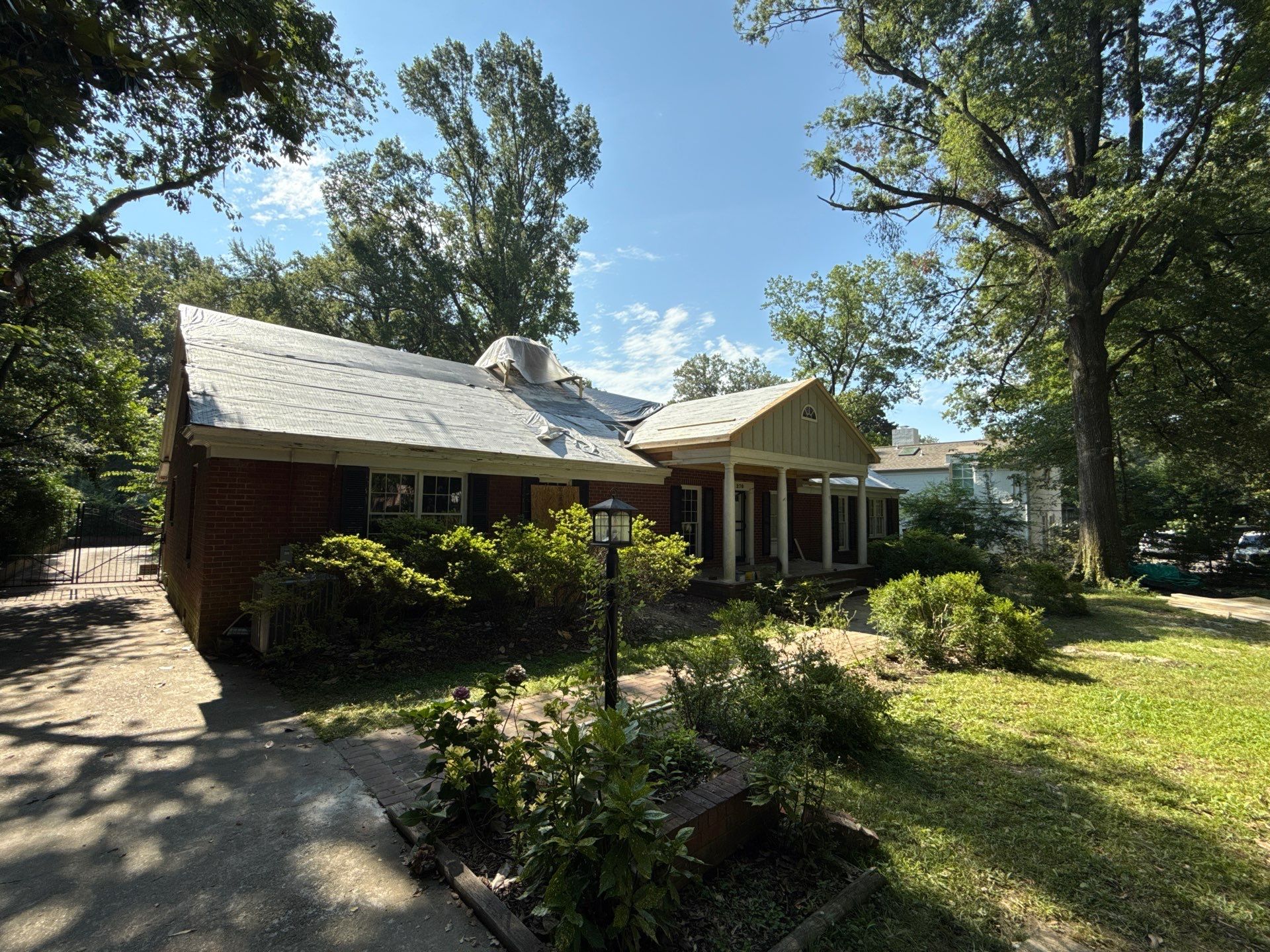 Structural Restoration and Asphalt Shingle Roof Replacement with Interior Repairs in East Memphis by Revival Roofing Services