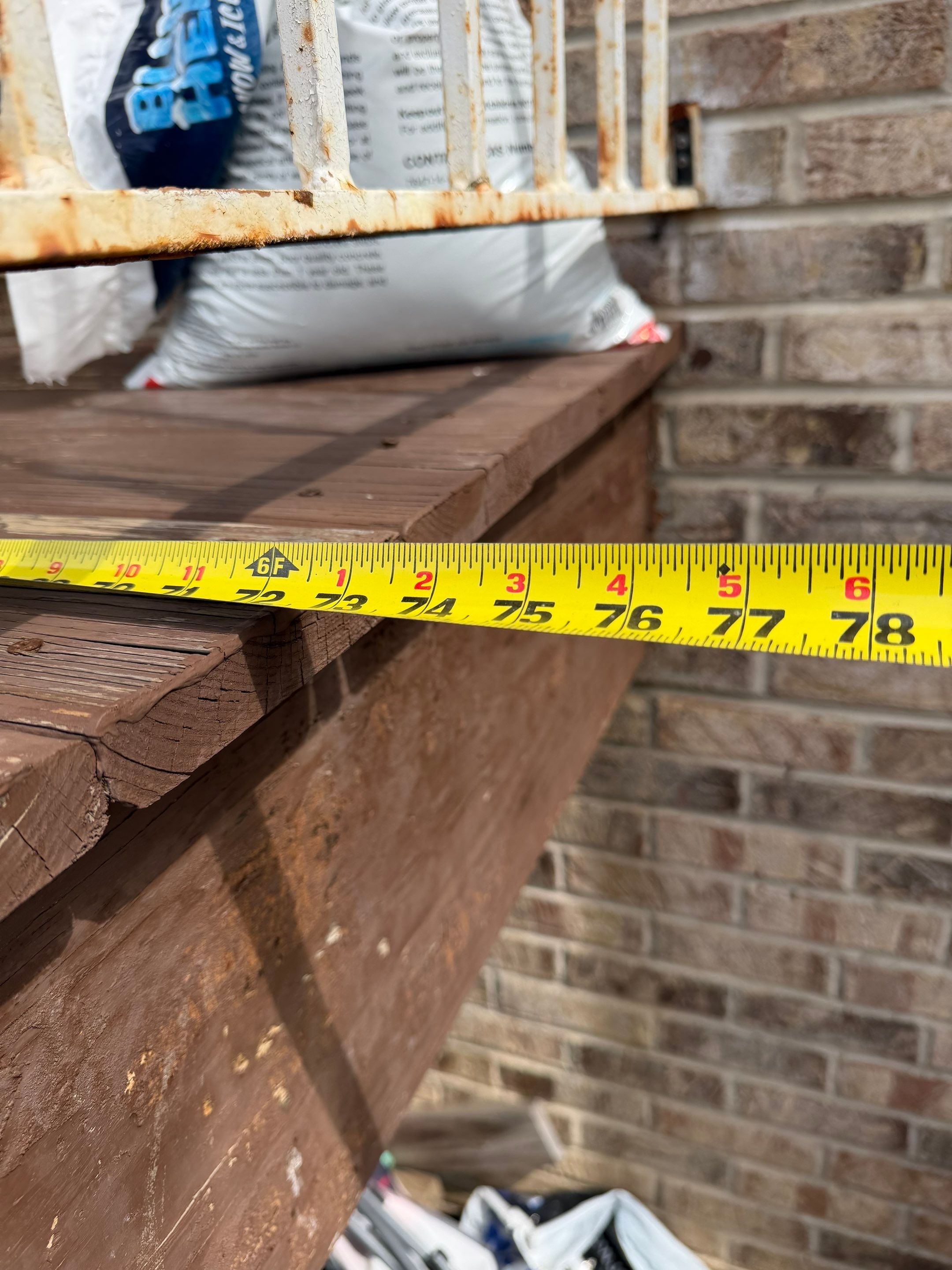 Grey Composite Decking Stair Upgrade by Laser Focused Solutions LLC