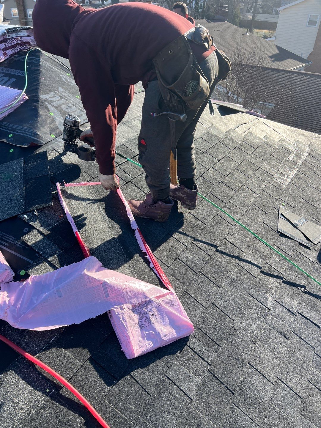 Onyx Black Shingles by Reimagine Roofing