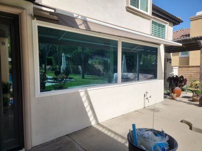 Window Installation using Anlin vinyl windows with Sunshield glass