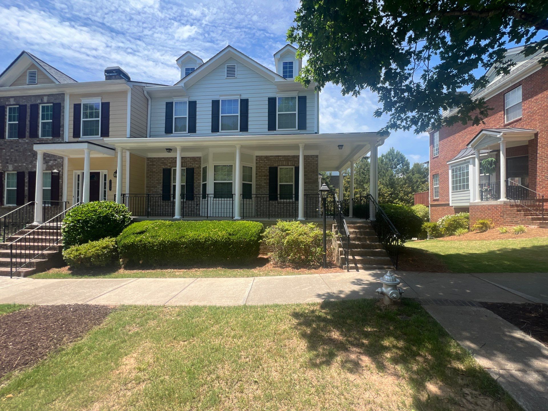Exterior Painting and Facade Refresh for Suwanee Multi-Story Home by Swift Home Renovations
