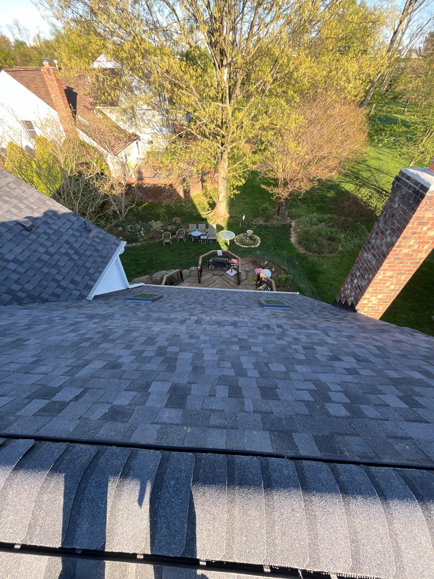 Vienna: CertainTeed Landmark Pro Designer Shingles in Max Def Moire Black by RM Banning, Inc.