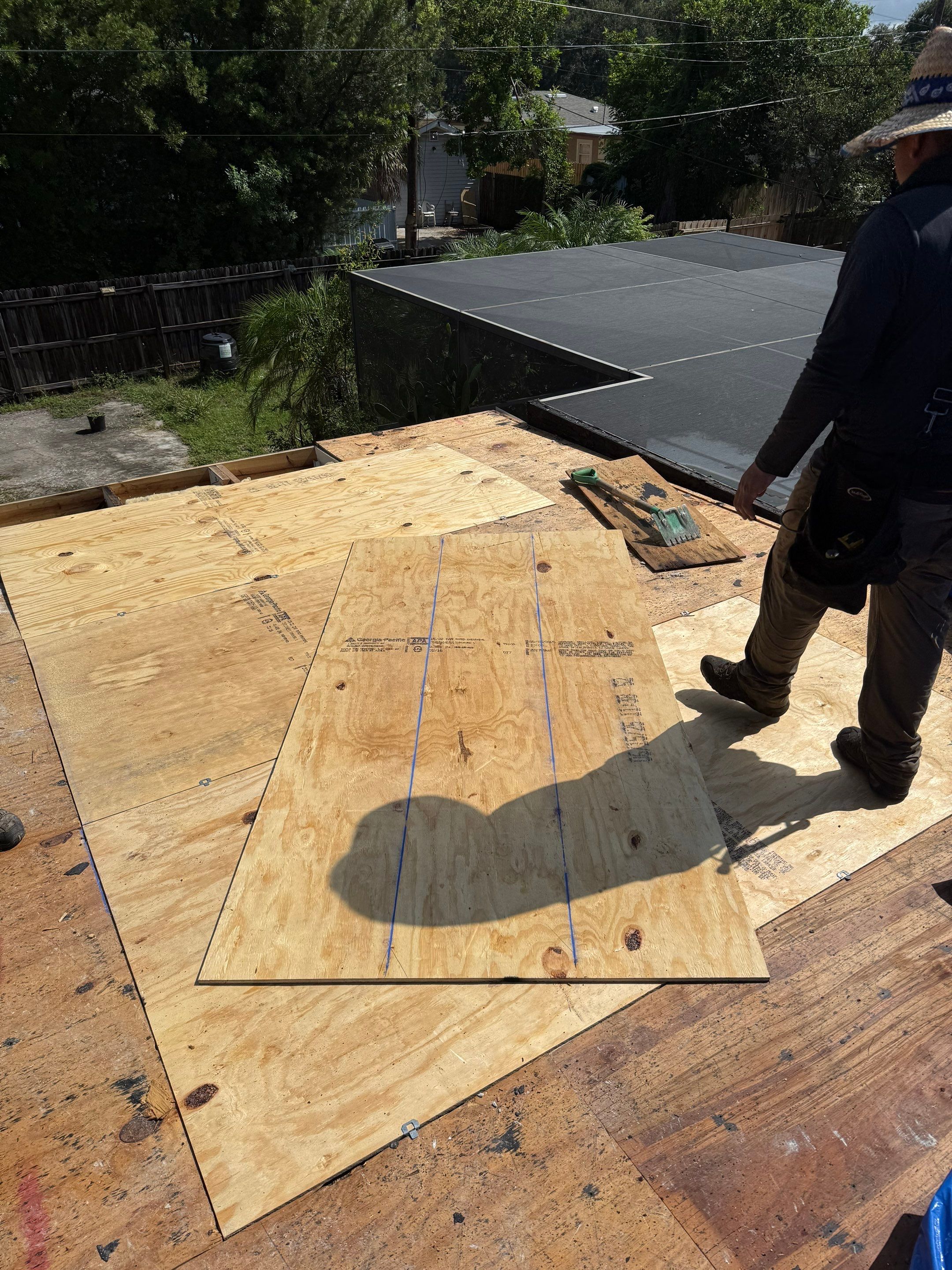 Project in St. Petersburg 33713 by Mitchell Roofing Company LLC