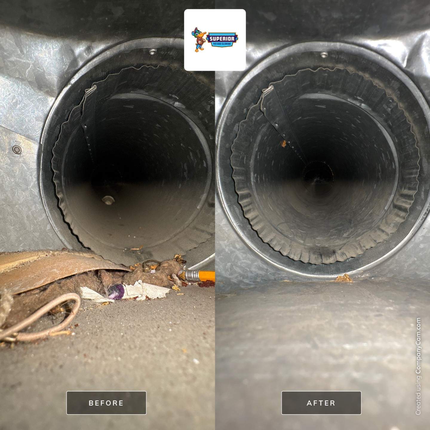 Comprehensive HVAC Air Duct Cleaning and Debris Removal in Level Green, PA by Superior Air Duct Cleaning