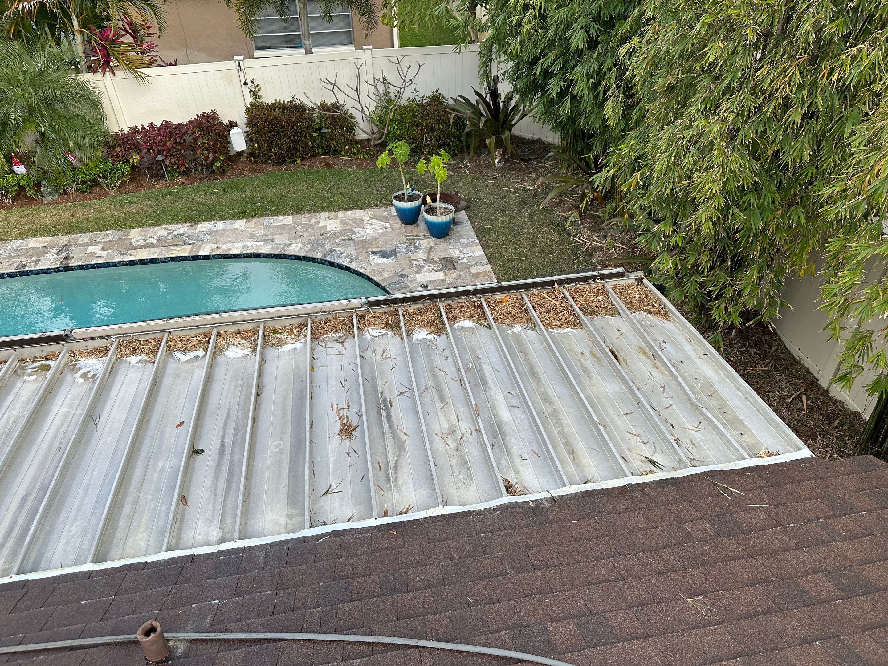 Roof Cleaning Service & Travertine Paver Cleaning by Sunshine AquaWash