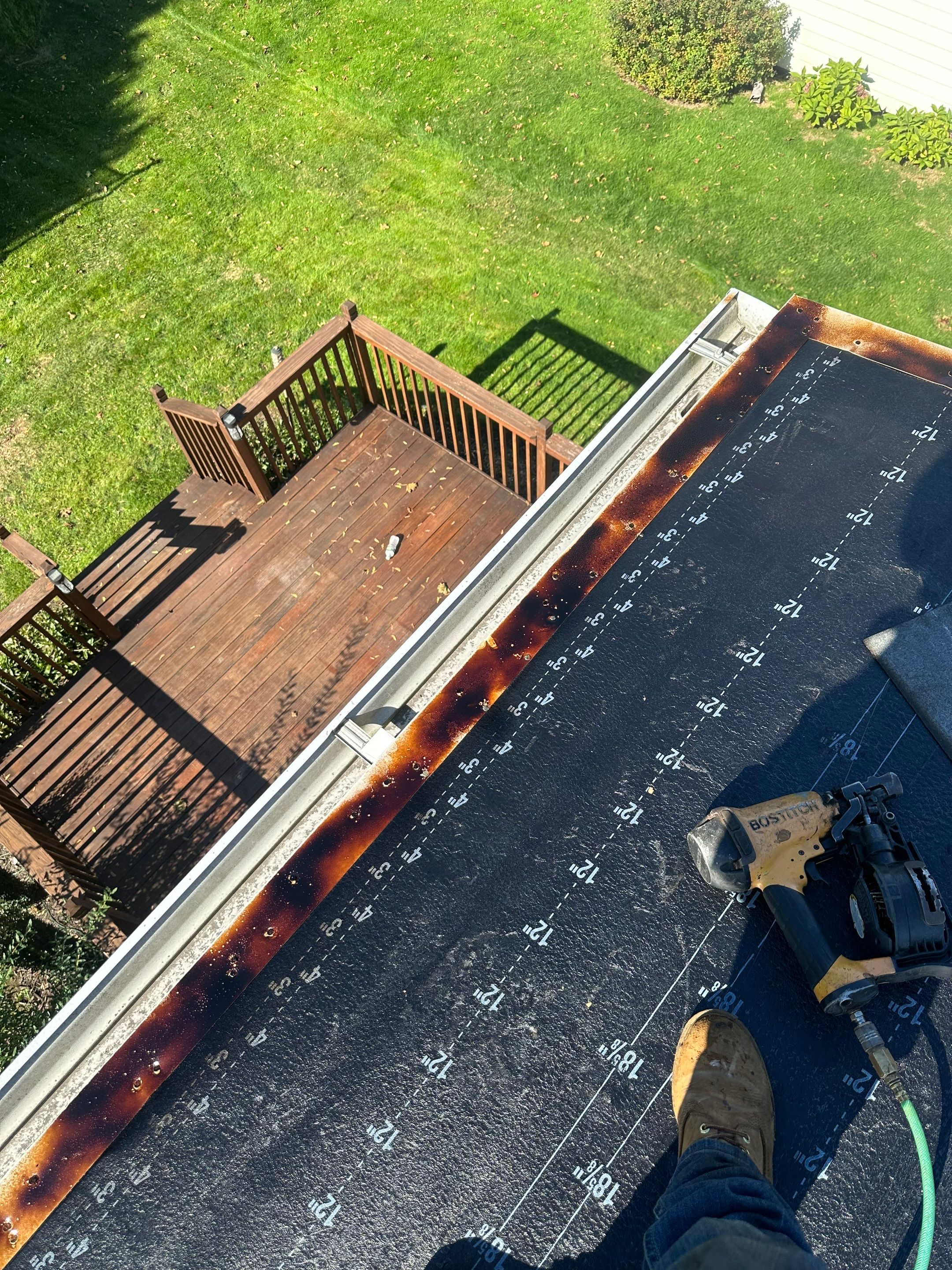 Residential Roofing Installation using Owens Corning TruDefinition Duration AR - Onyx Black & New Siding Install using Certainteed Sterling gray by A Plus Exterior