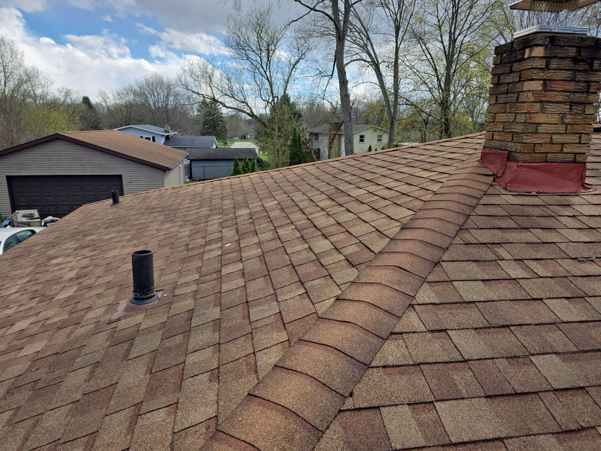 Todd R: Atlas Pinnacle, Color, Tan Mist, Drip Edge, Color, Musket Brown by Eagle Eye Roofing