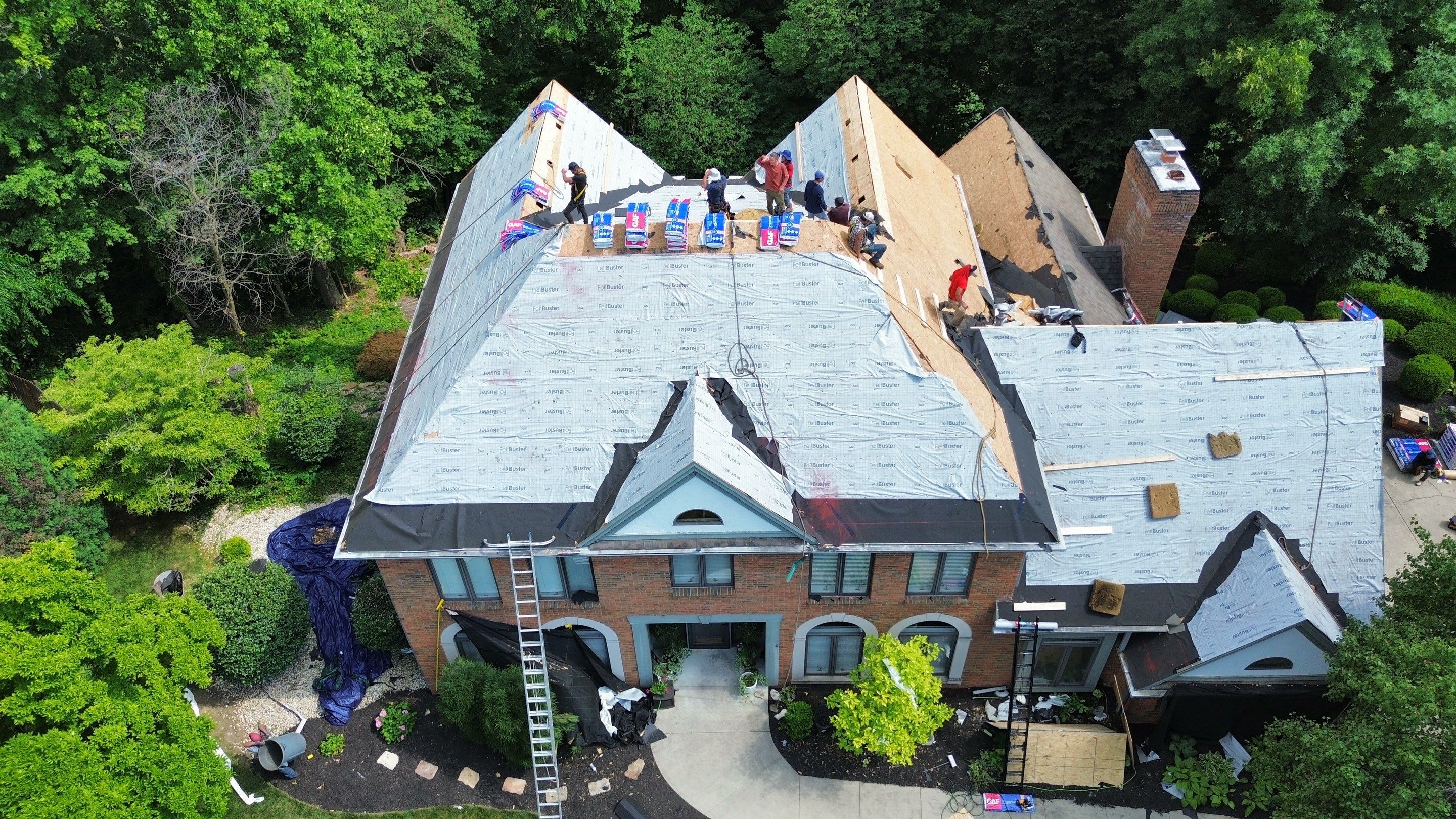 Residential Roofing Installation using Timberline HDZ Shingles - Cedar Falls by RoofX 