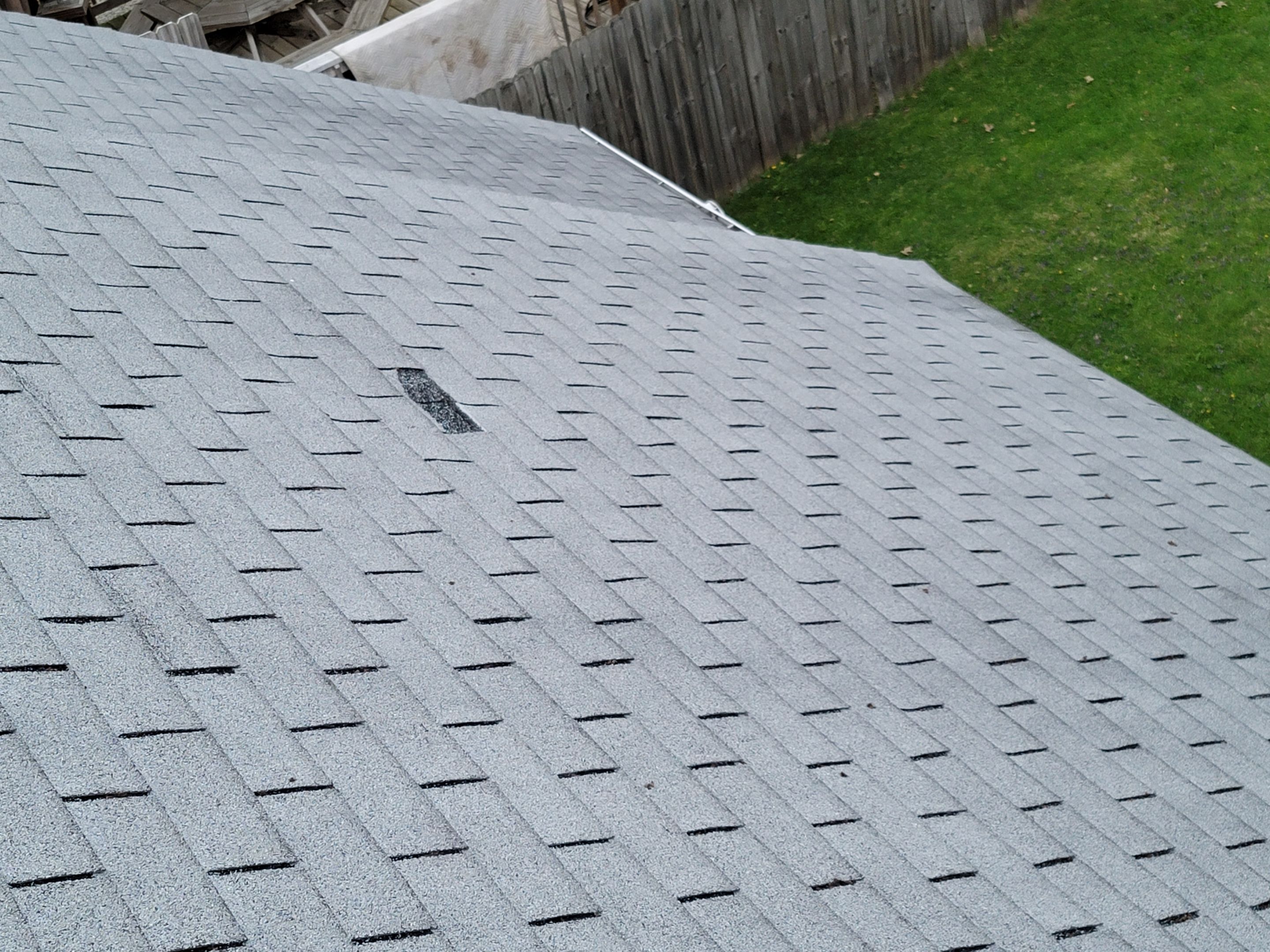 ATLAS PINNACLE SCOTCHGARD COLOR: PEWTER DRIP EDGE: BLACK by Eagle Eye Roofing