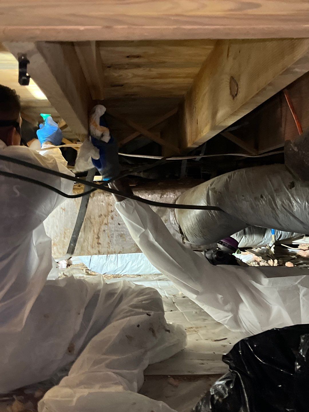 Mold Remediation, Friable Abatement, Non ACM Demo and Crawlspace by EAS Environmental, LLC.