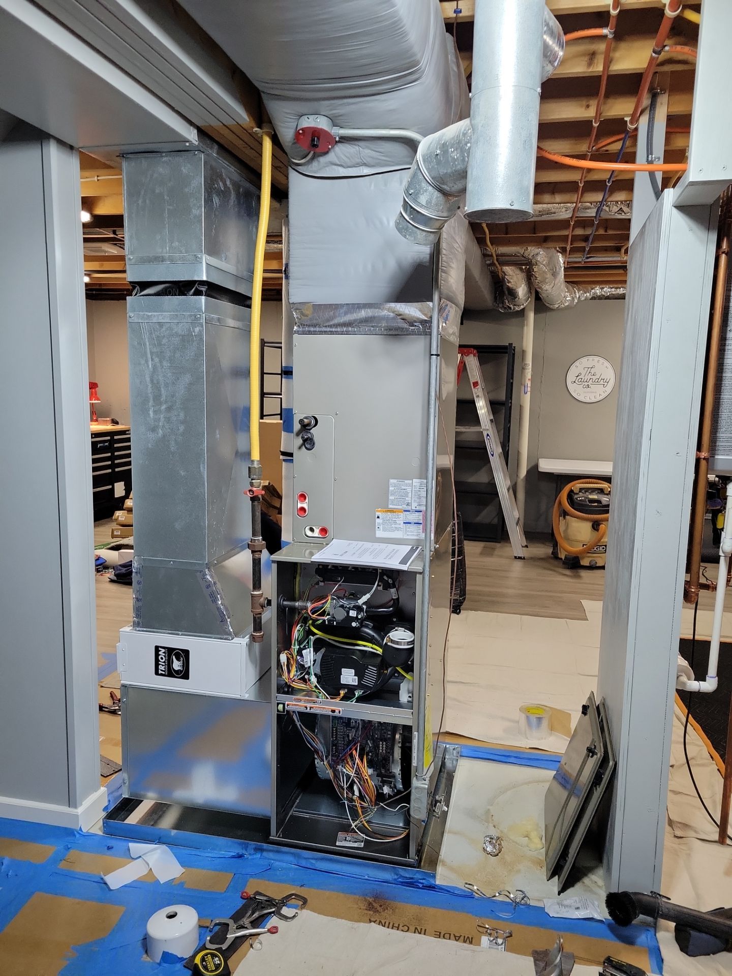 Gas Furnace Upgrade by Ocean State Air Solutions