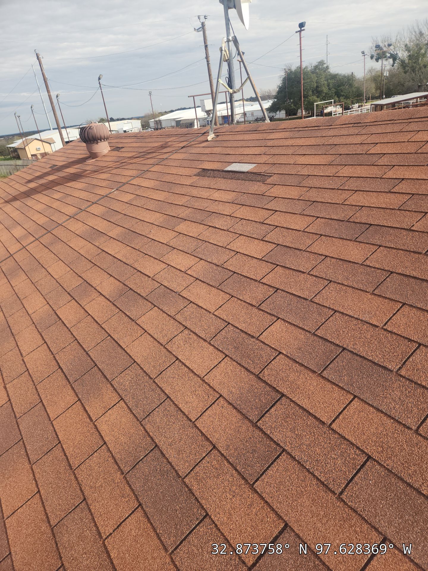 Project in Weatherford by Lonestar Roofing and Restoration LLC.