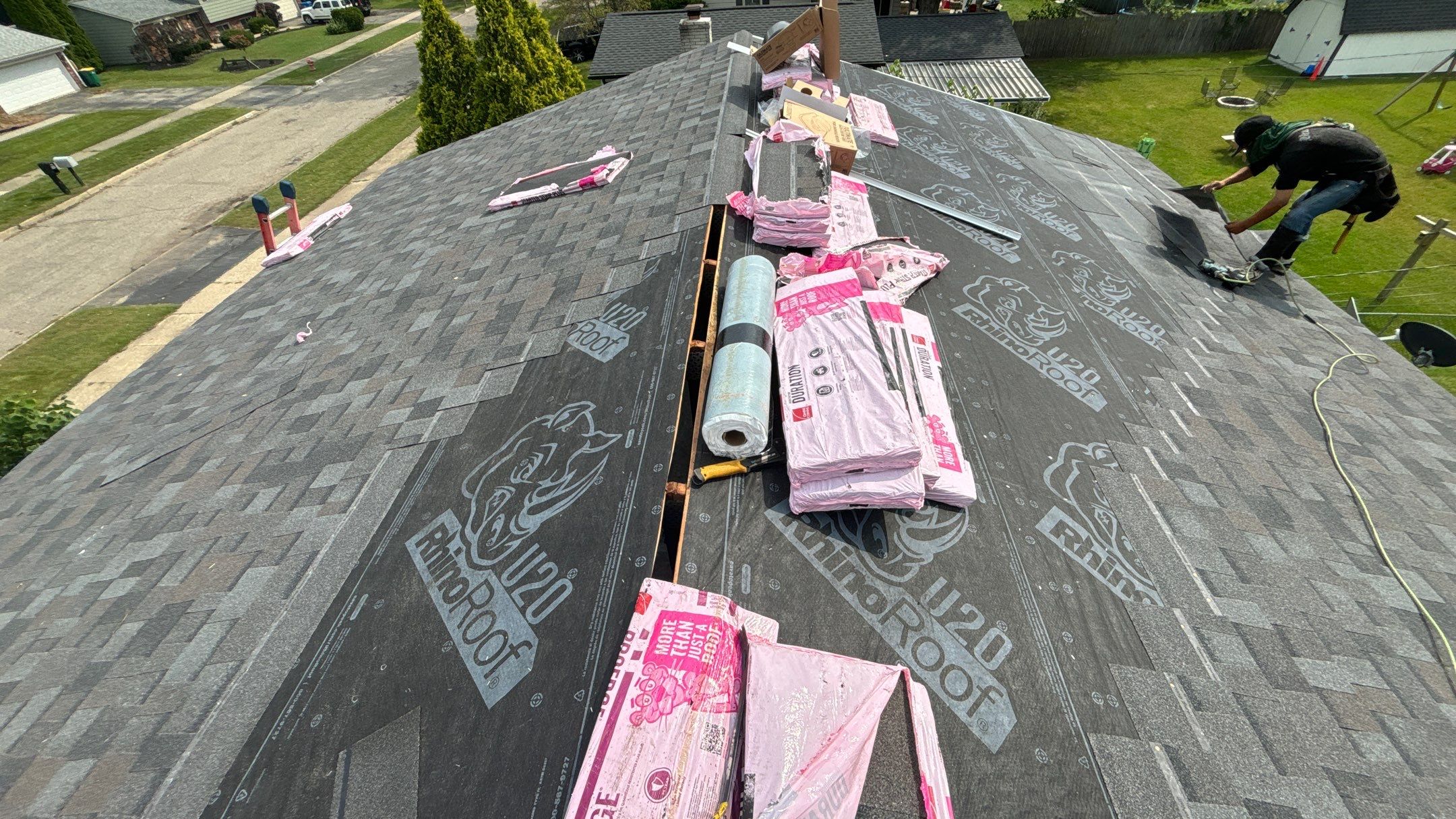 Roof Replacement using Owens Corning Duration by 180 Contractors