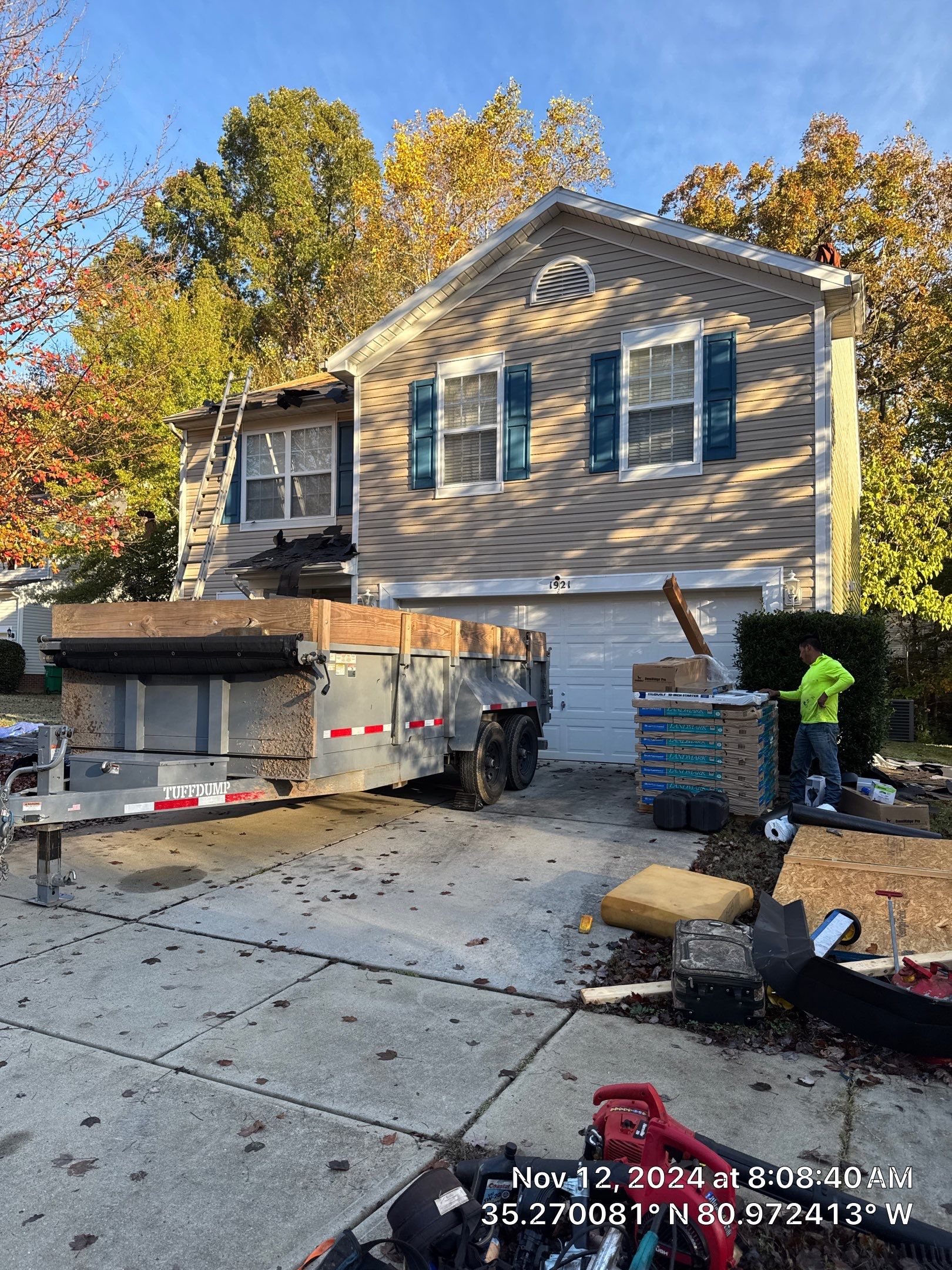 Roof replacement by hail damage by Just Brilliant Restoration JBR