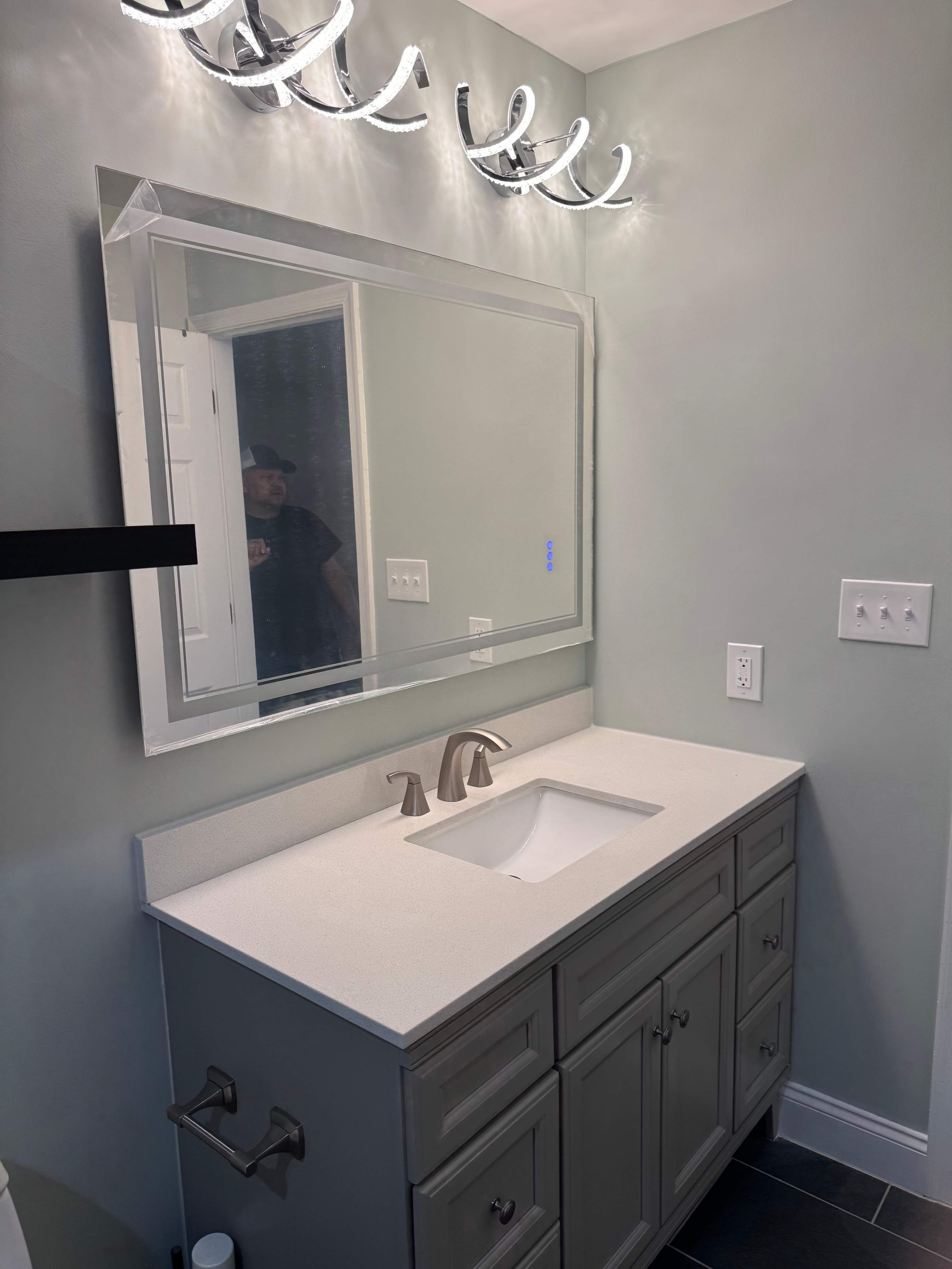 Primary & Powder Room Bathroom Remodel - Bowie, MD by Remodel Now