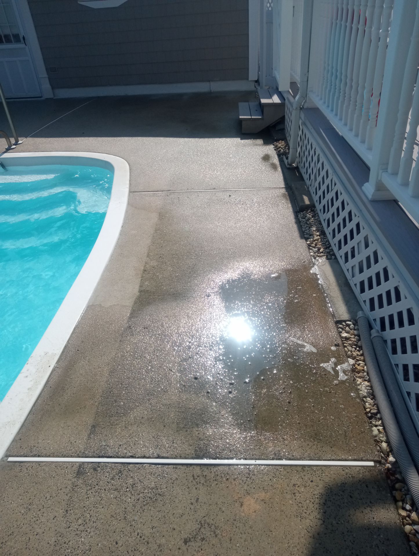 Pool Deck Restoration by FreshCoat Works LLC