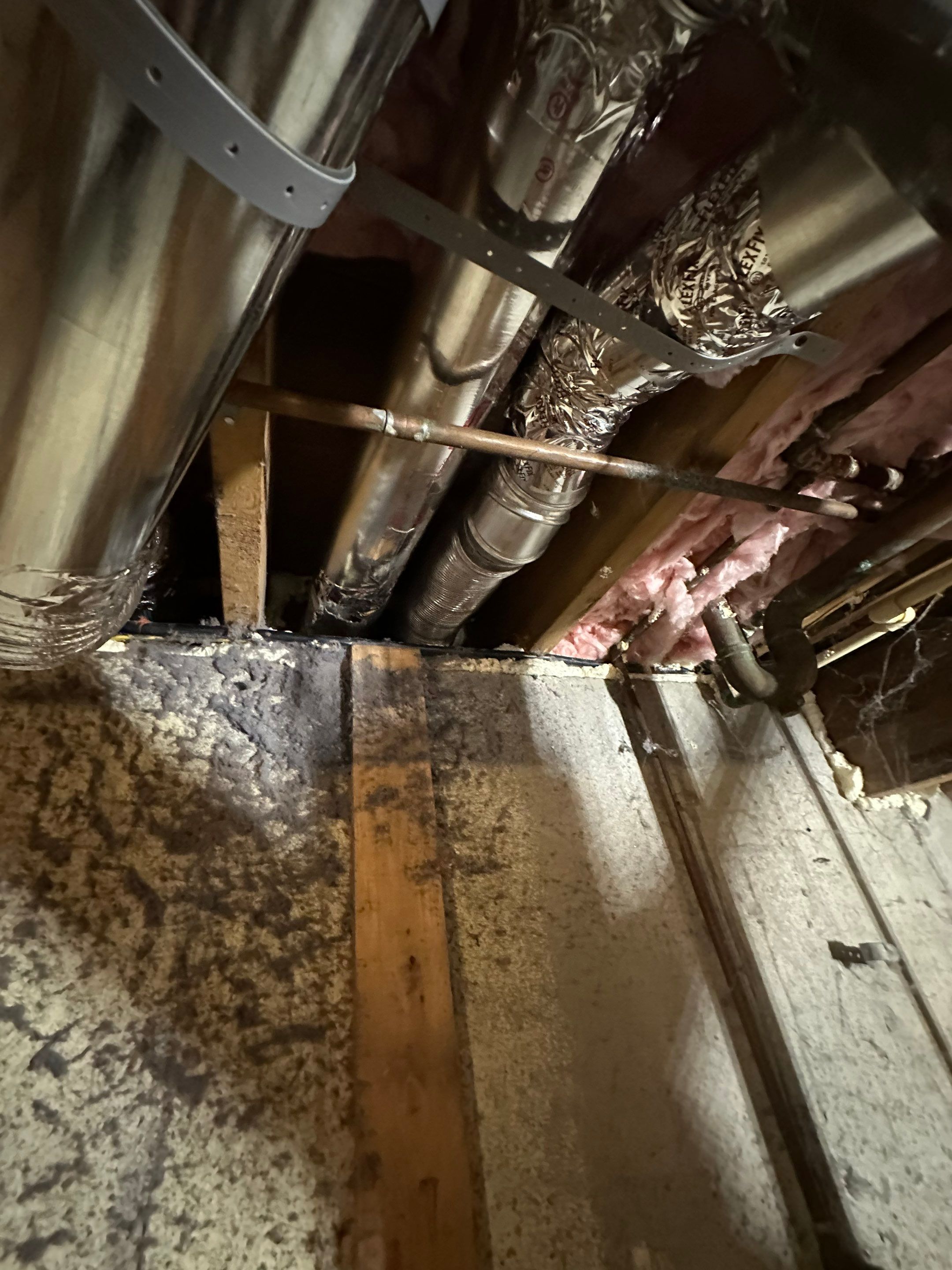 Dryer Vent Replacement in a multifamily by TMS Services