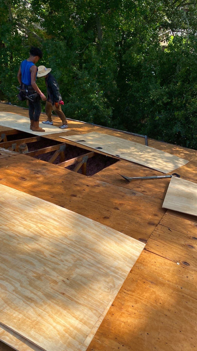 Residential Roofing Installation using Roof Replacement by American Roofing & Construction LLC