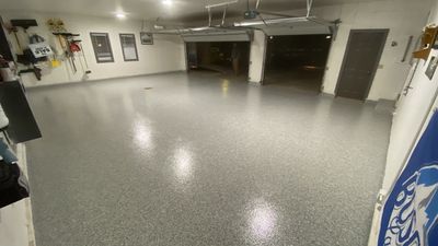 Garage using Slate Stone