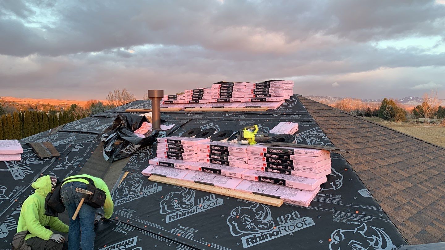 Eagle Idaho Residential Roofing Installation using Owens Corning by ID Roofing LLC