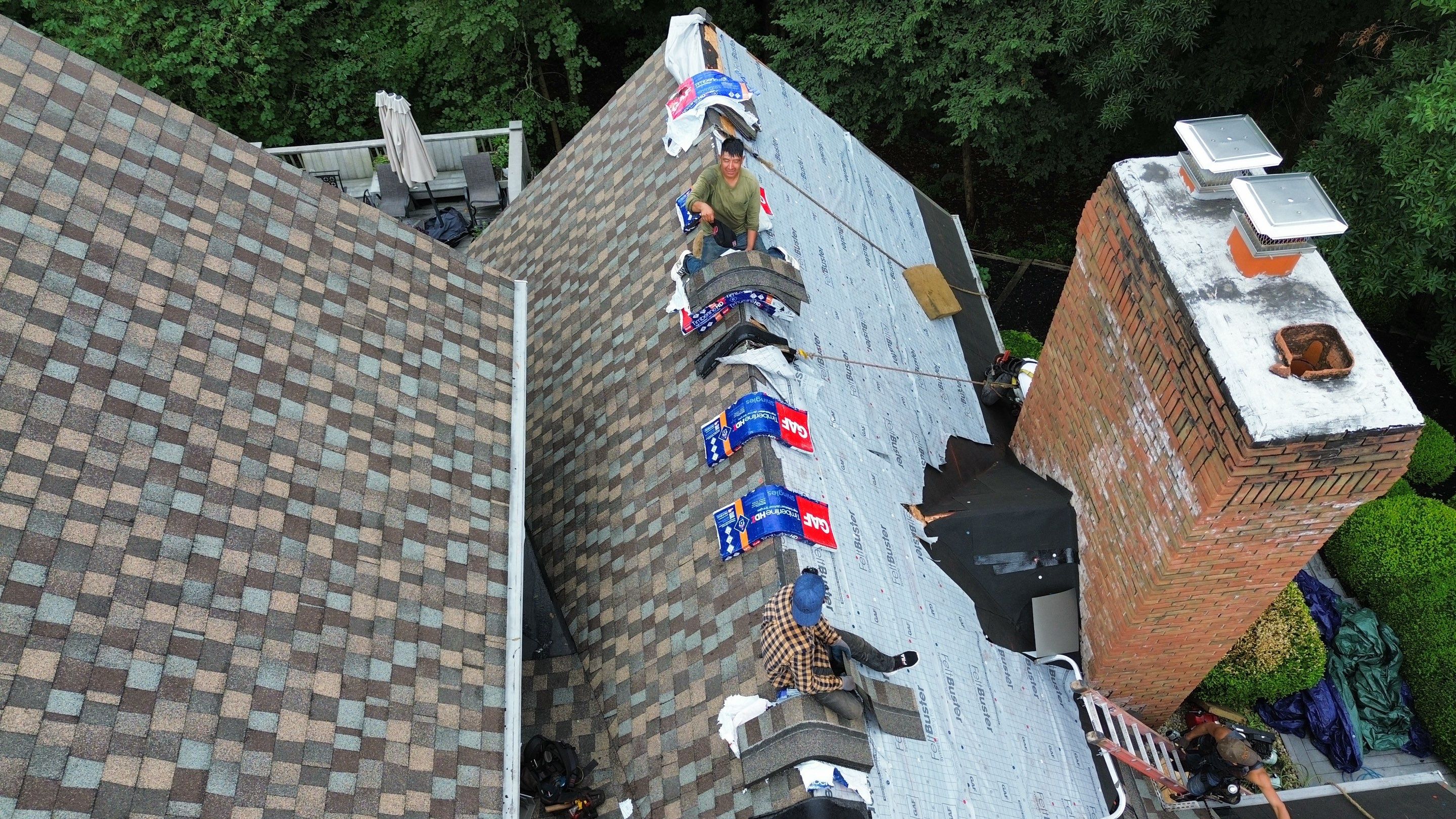 Residential Roofing Installation using Timberline HDZ Shingles - Cedar Falls by RoofX 