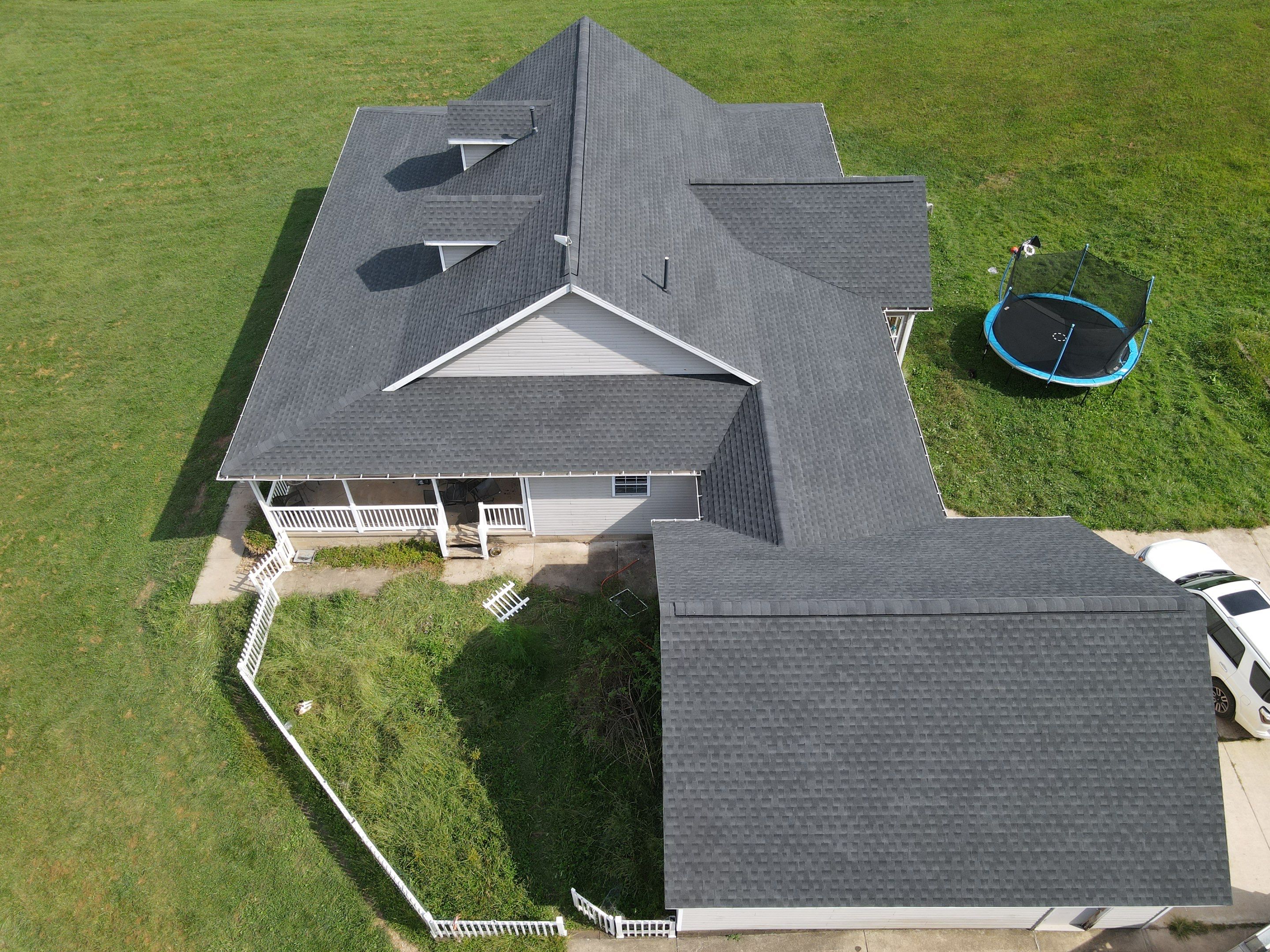 Residential Roofing Installation using GAF Timberline HDZ by Rainstoppers Roofing